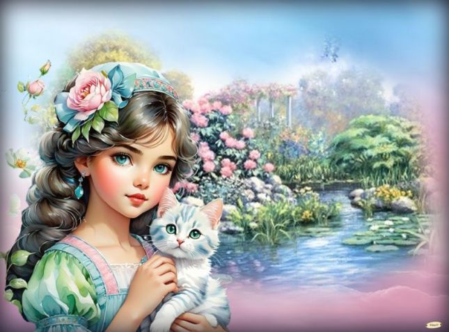 printemps_chaton_mamie